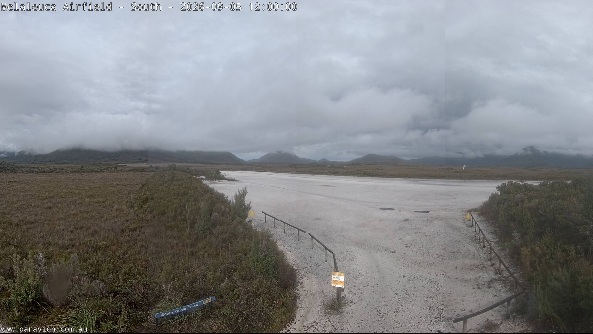 view from Melaleuca Airfield - South on 2026-09-05