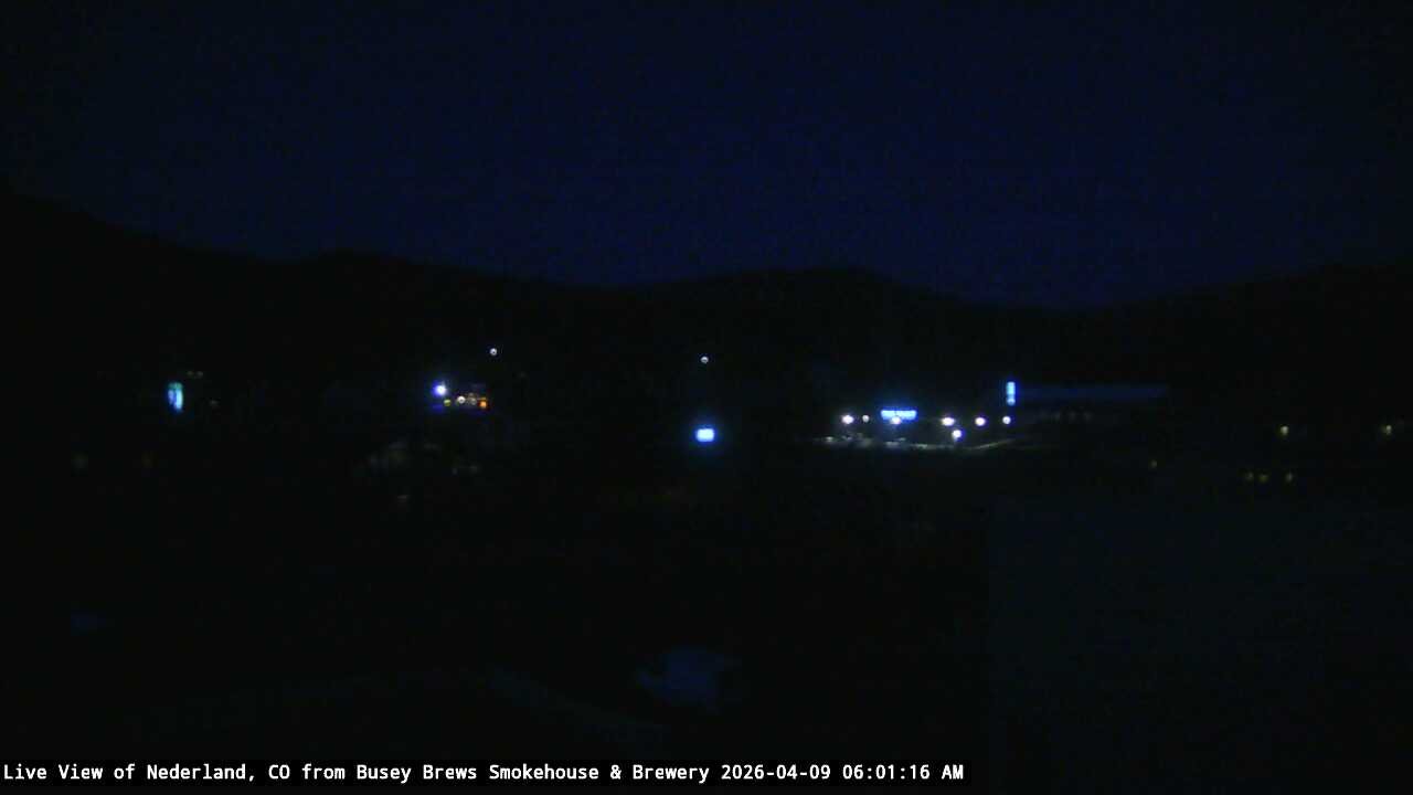 time-lapse frame, Busey Brews Nederland daily time lapse webcam