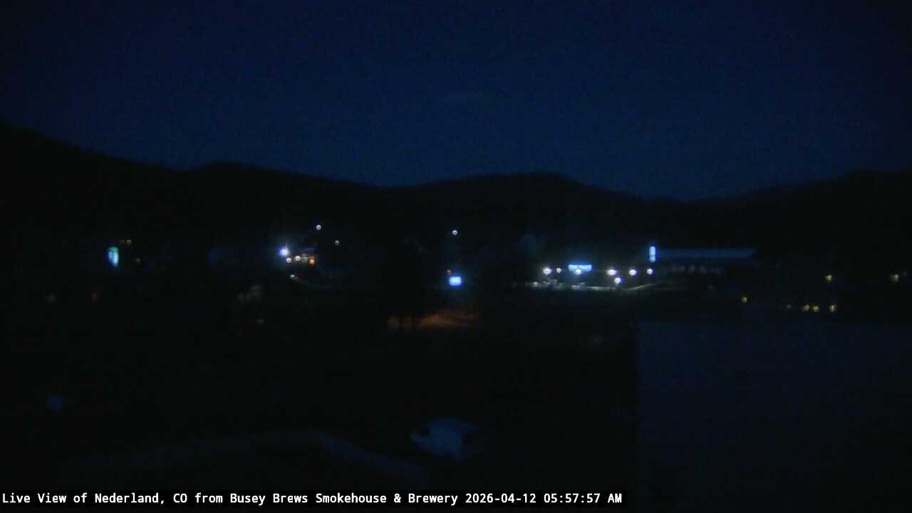time-lapse frame, Busey Brews Nederland daily time lapse webcam