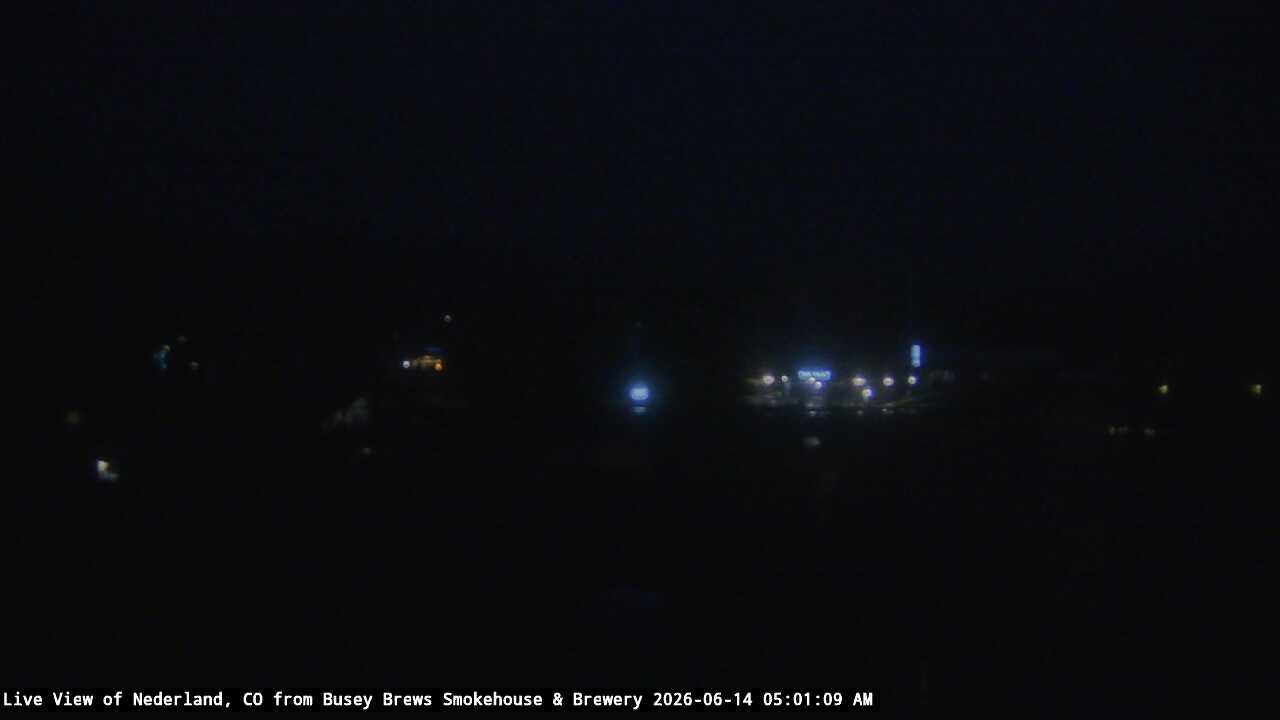 time-lapse frame, Busey Brews Nederland daily time lapse webcam