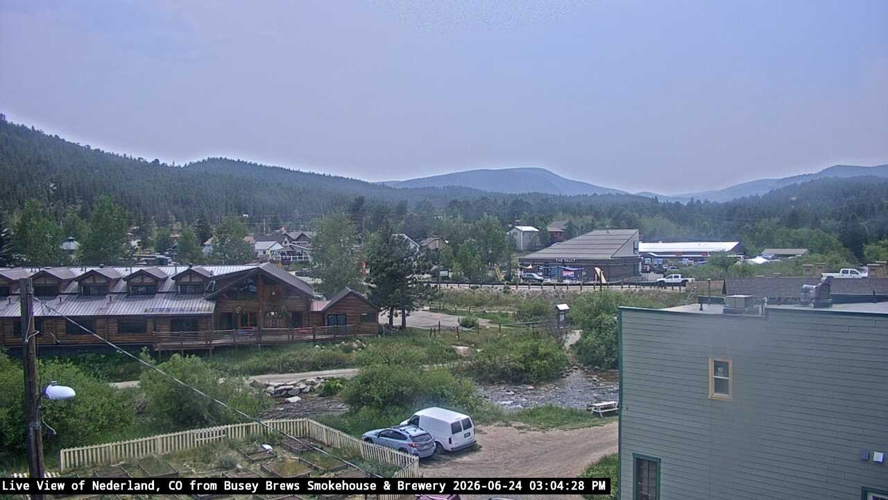 time-lapse frame, Busey Brews Nederland daily time lapse webcam