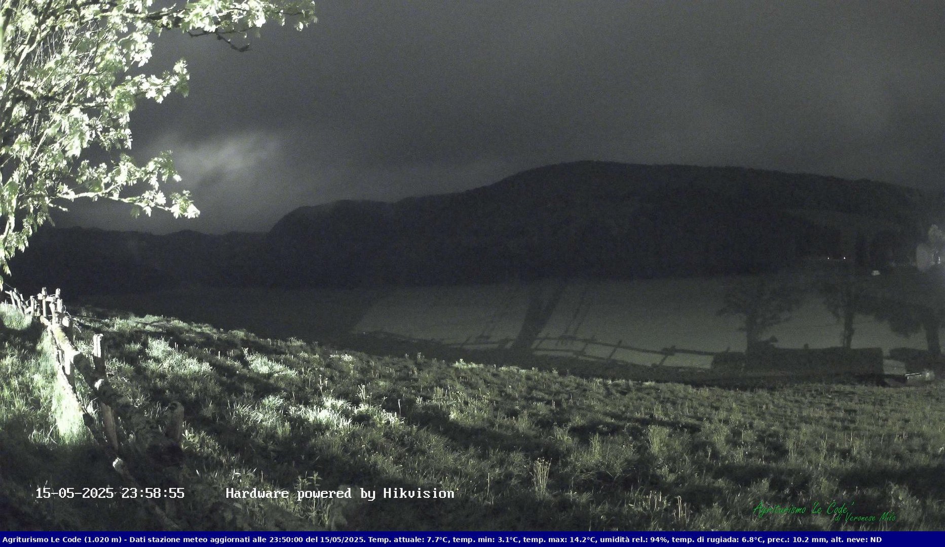 time-lapse frame, Webcam Cansiglio - verso la piana dei "Bech" webcam