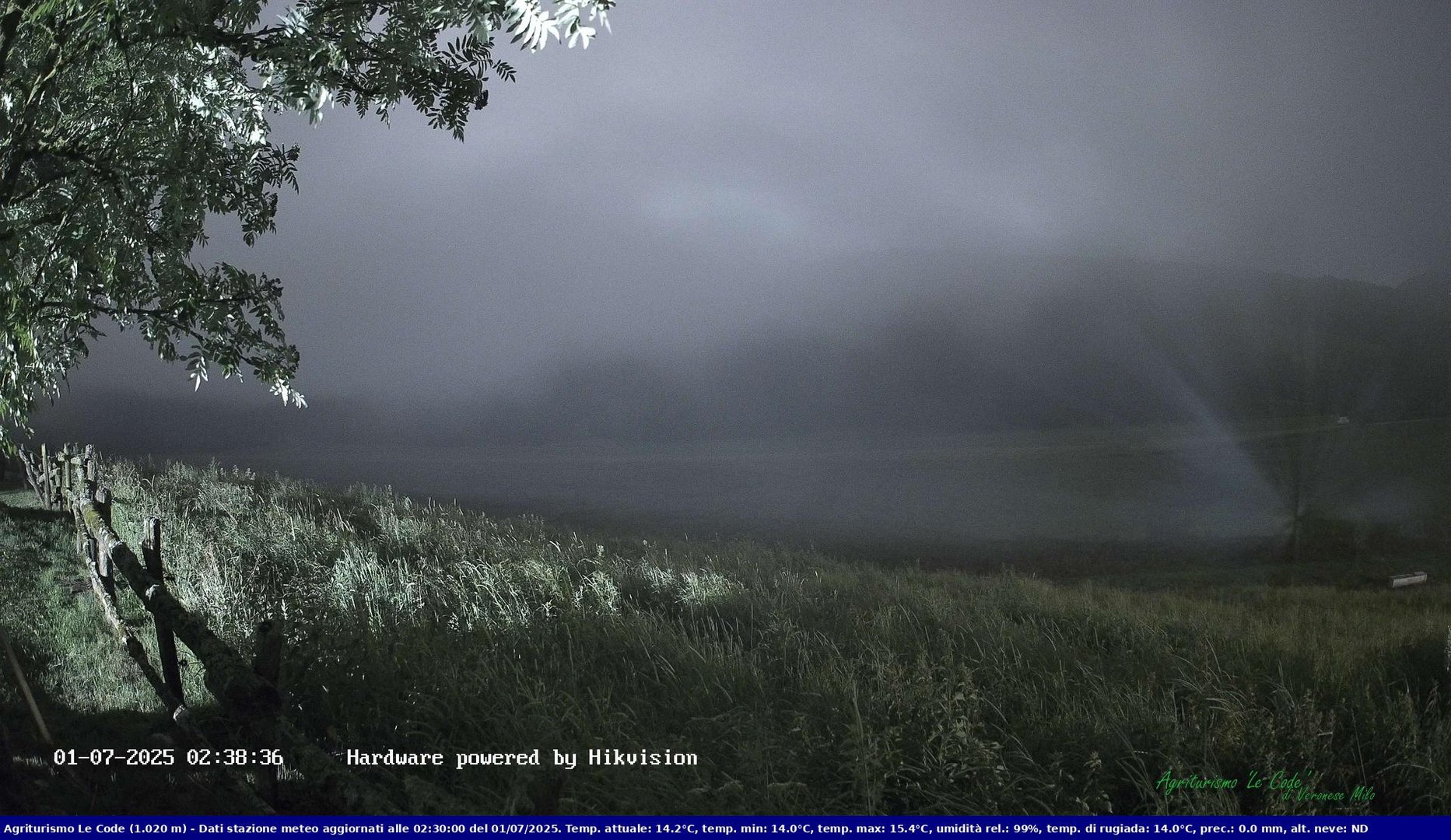 time-lapse frame, Webcam Cansiglio - verso la piana dei "Bech" webcam