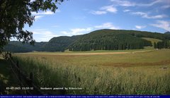 view from Webcam Cansiglio - verso la piana dei "Bech" on 2025-07-03