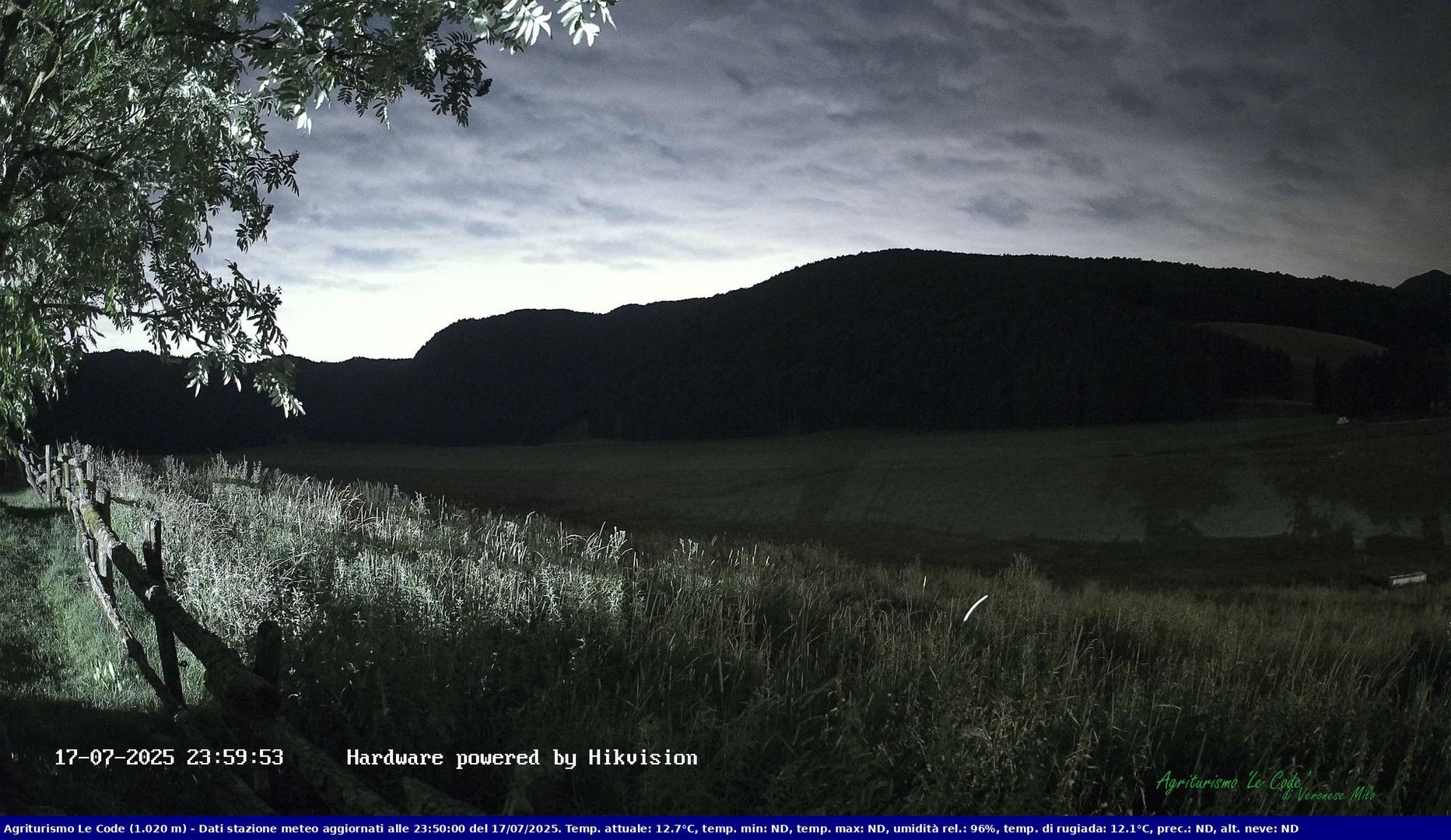 time-lapse frame, Webcam Cansiglio - verso la piana dei "Bech" webcam