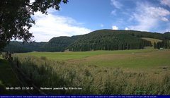 view from Webcam Cansiglio - verso la piana dei "Bech" on 2025-08-04