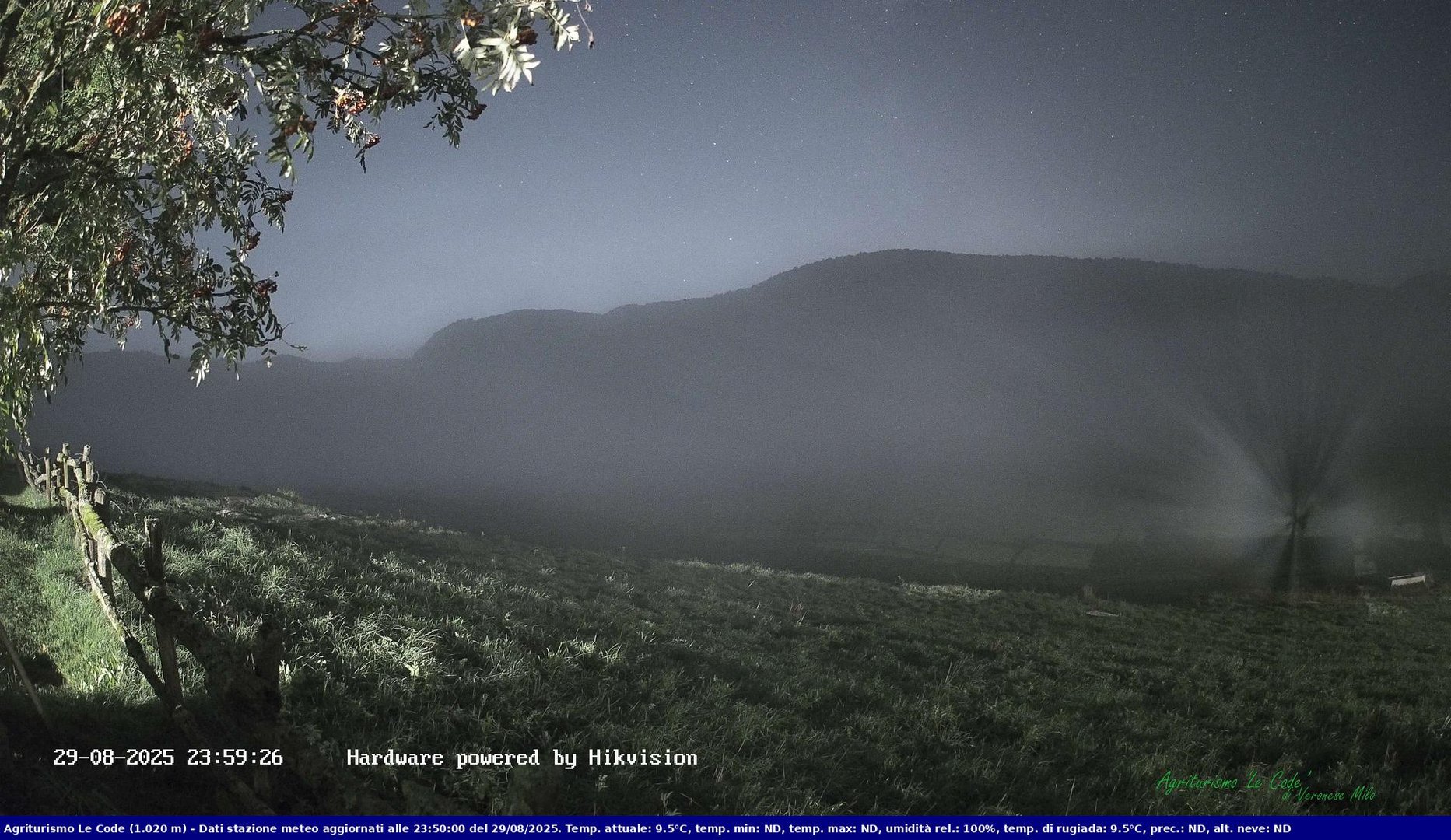 time-lapse frame, Webcam Cansiglio - verso la piana dei "Bech" webcam