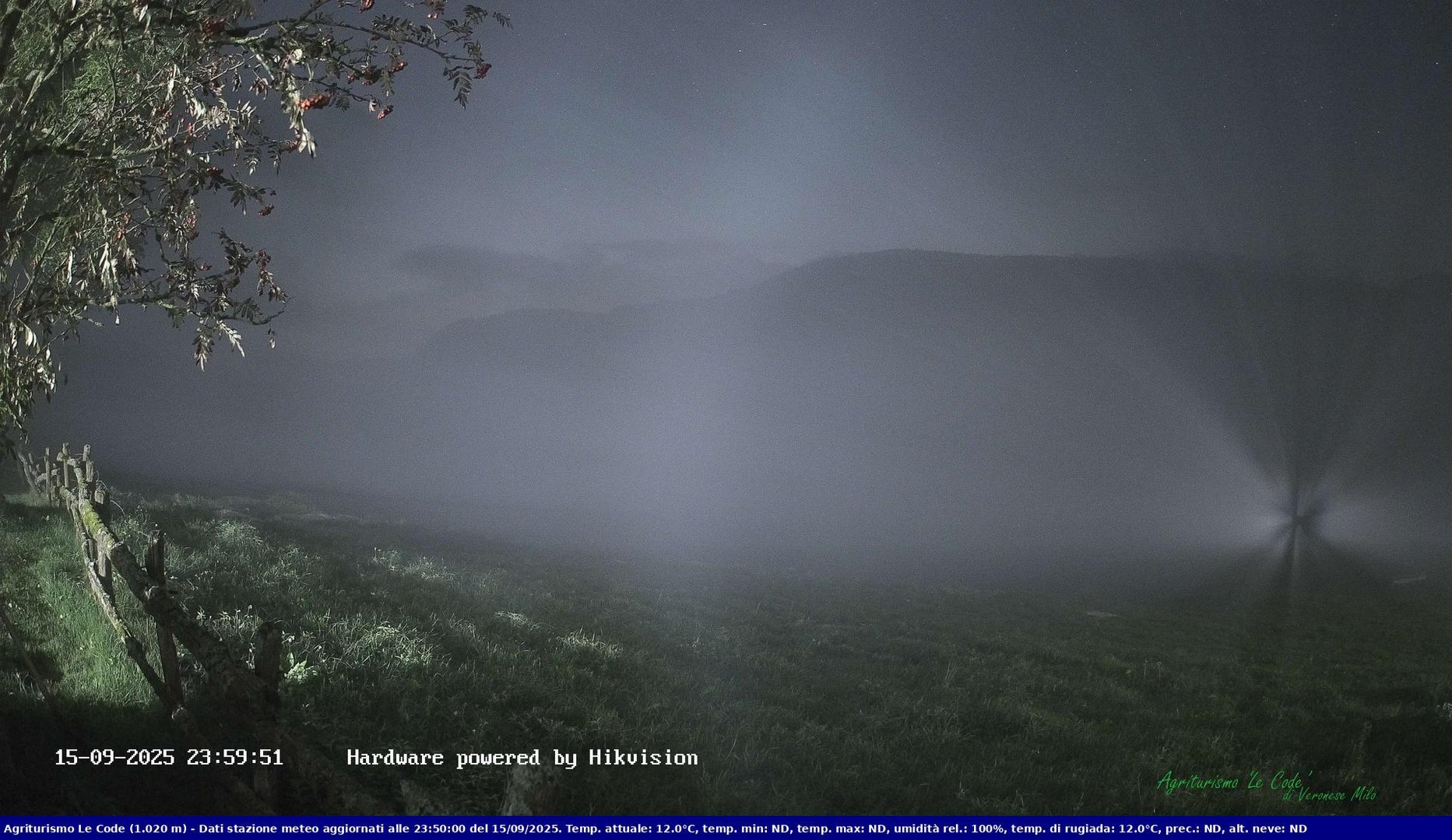 time-lapse frame, Webcam Cansiglio - verso la piana dei "Bech" webcam