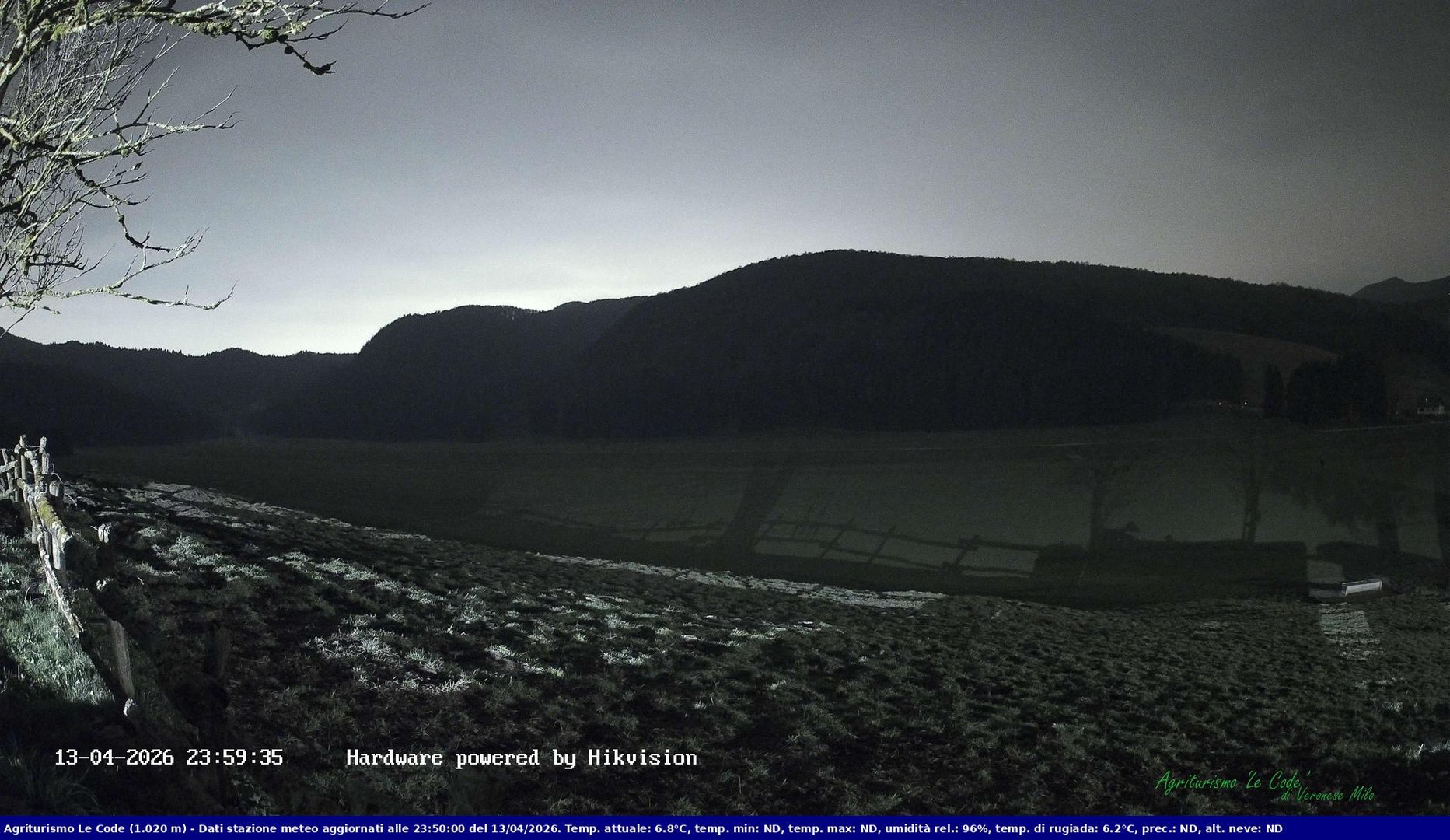 time-lapse frame, Webcam Cansiglio - verso la piana dei "Bech" webcam