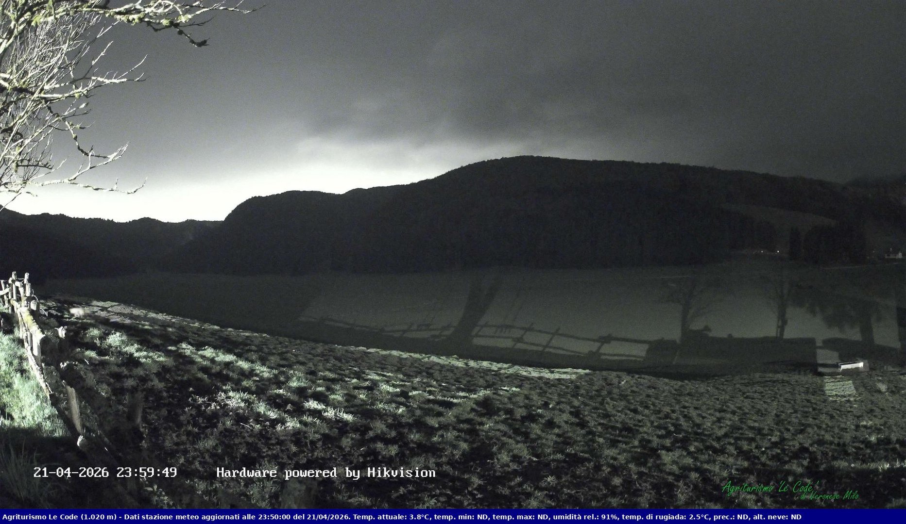 time-lapse frame, Webcam Cansiglio - verso la piana dei "Bech" webcam