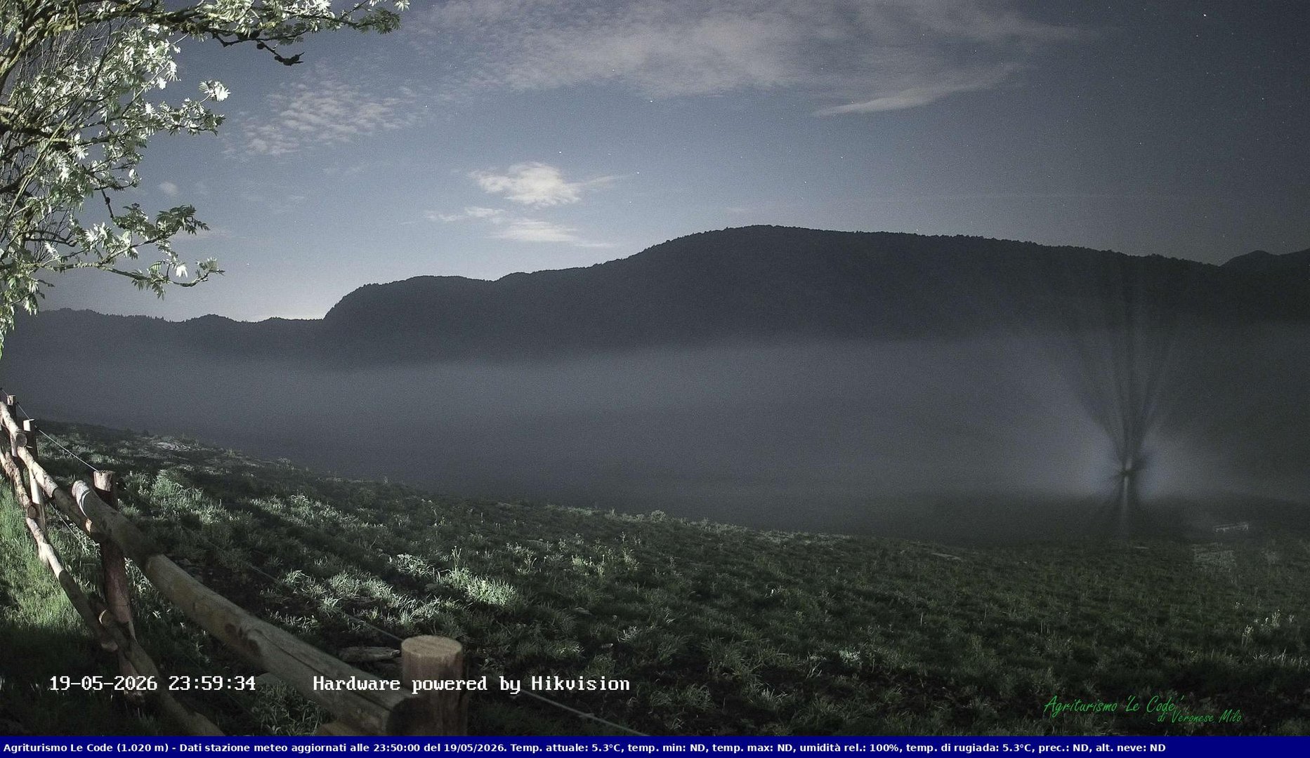 time-lapse frame, Webcam Cansiglio - verso la piana dei "Bech" webcam