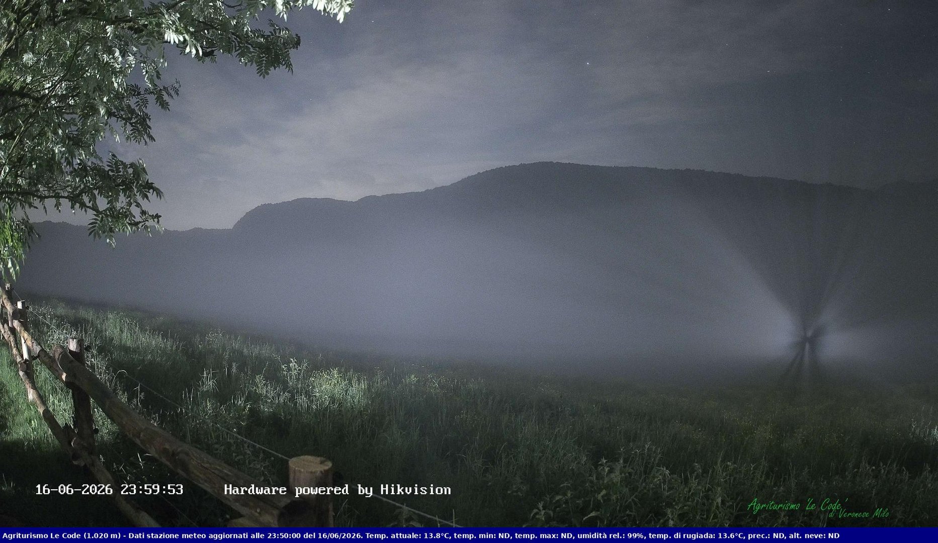 time-lapse frame, Webcam Cansiglio - verso la piana dei "Bech" webcam