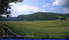 view from Webcam Cansiglio - verso la piana dei "Bech" on 2026-06-26