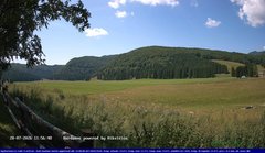 view from Webcam Cansiglio - verso la piana dei "Bech" on 2026-07-28