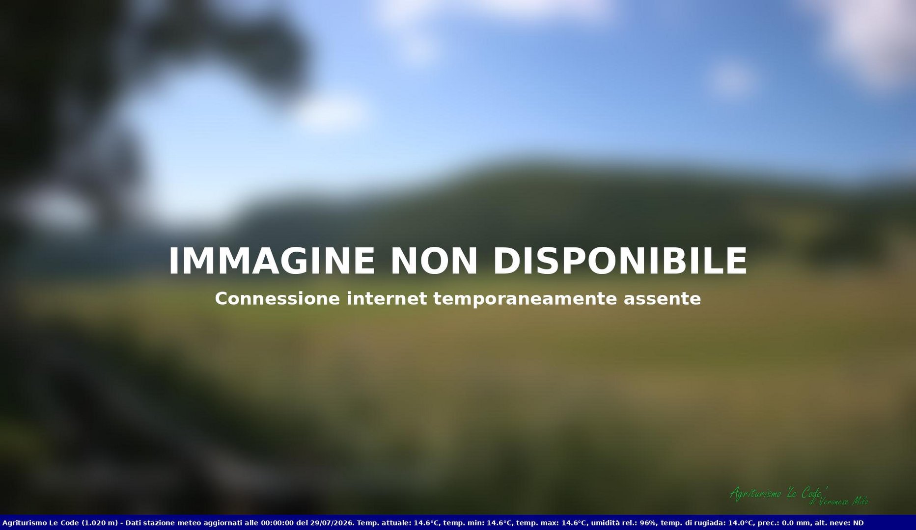 time-lapse frame, Webcam Cansiglio - verso la piana dei "Bech" webcam