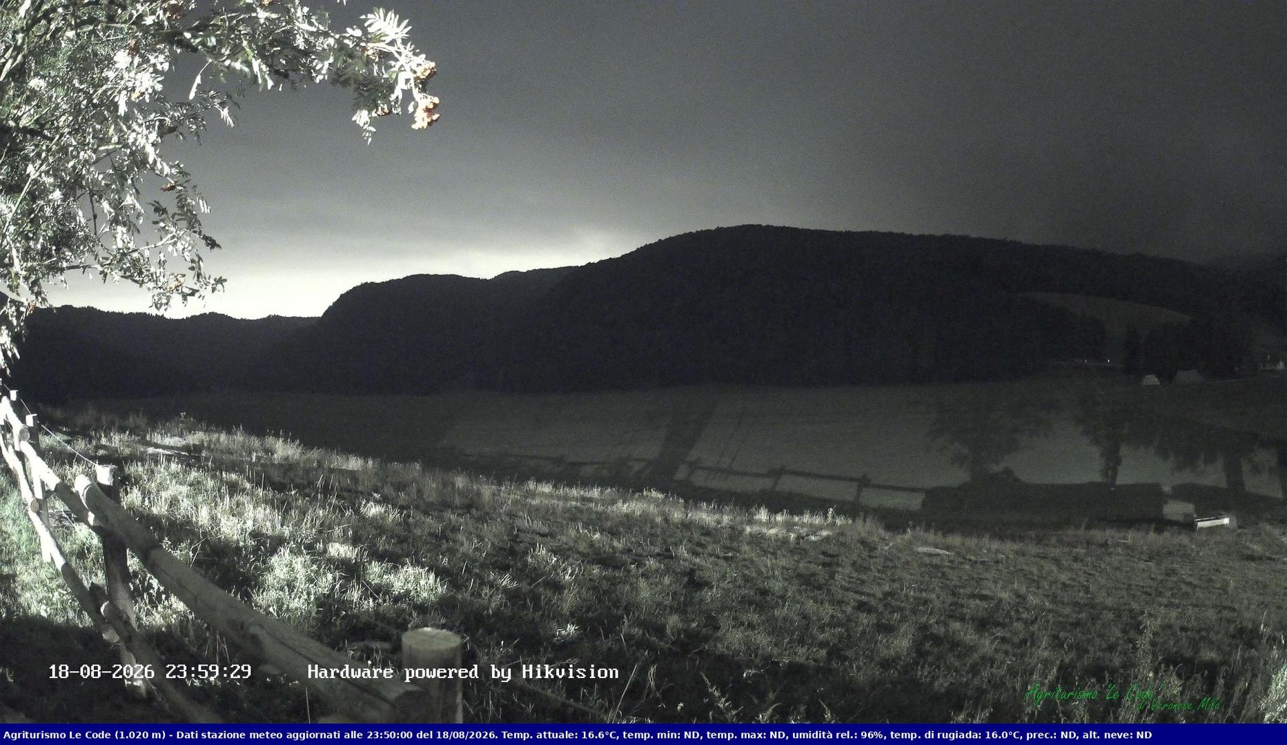 time-lapse frame, Webcam Cansiglio - verso la piana dei "Bech" webcam