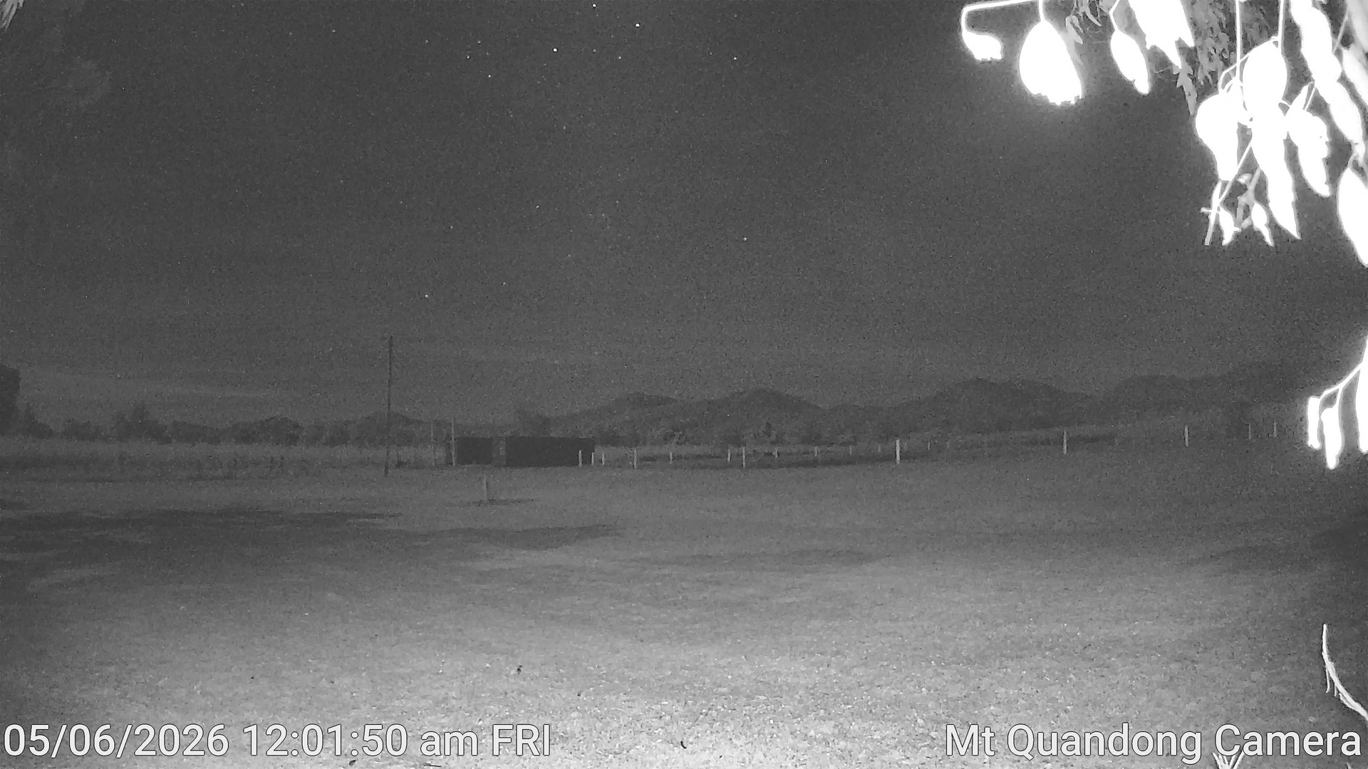 time-lapse frame, Mt Quandong Camera webcam
