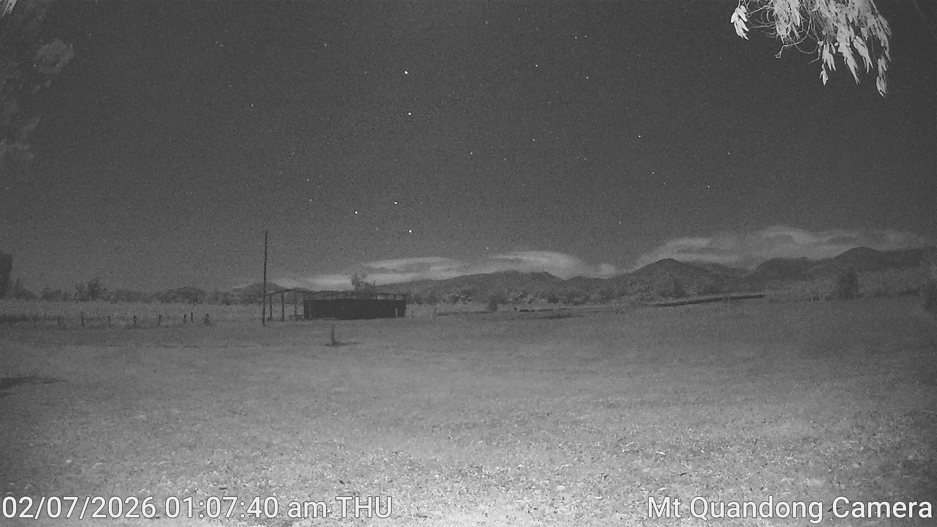 time-lapse frame, Mt Quandong Camera webcam