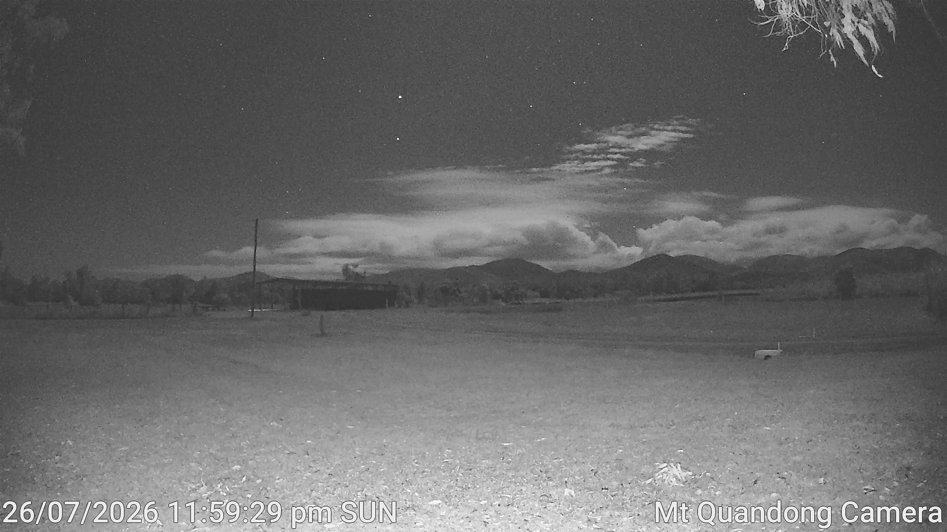 time-lapse frame, Mt Quandong Camera webcam