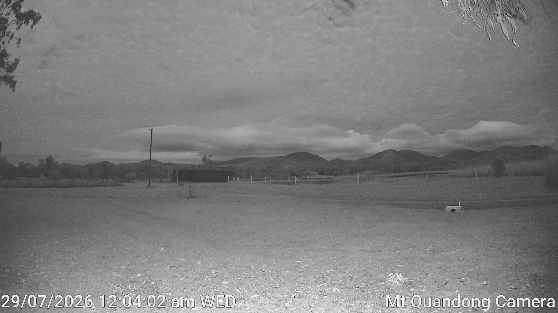 time-lapse frame, Mt Quandong Camera webcam