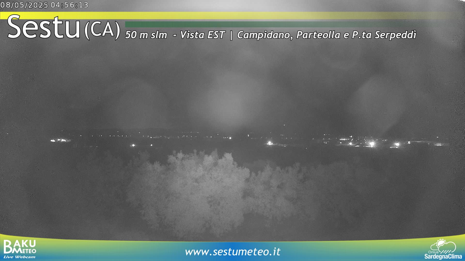 time-lapse frame, Sestu webcam