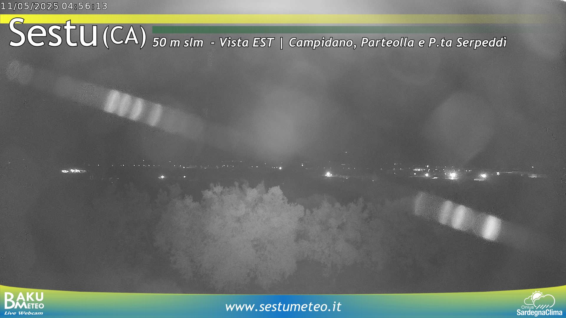 time-lapse frame, Sestu webcam