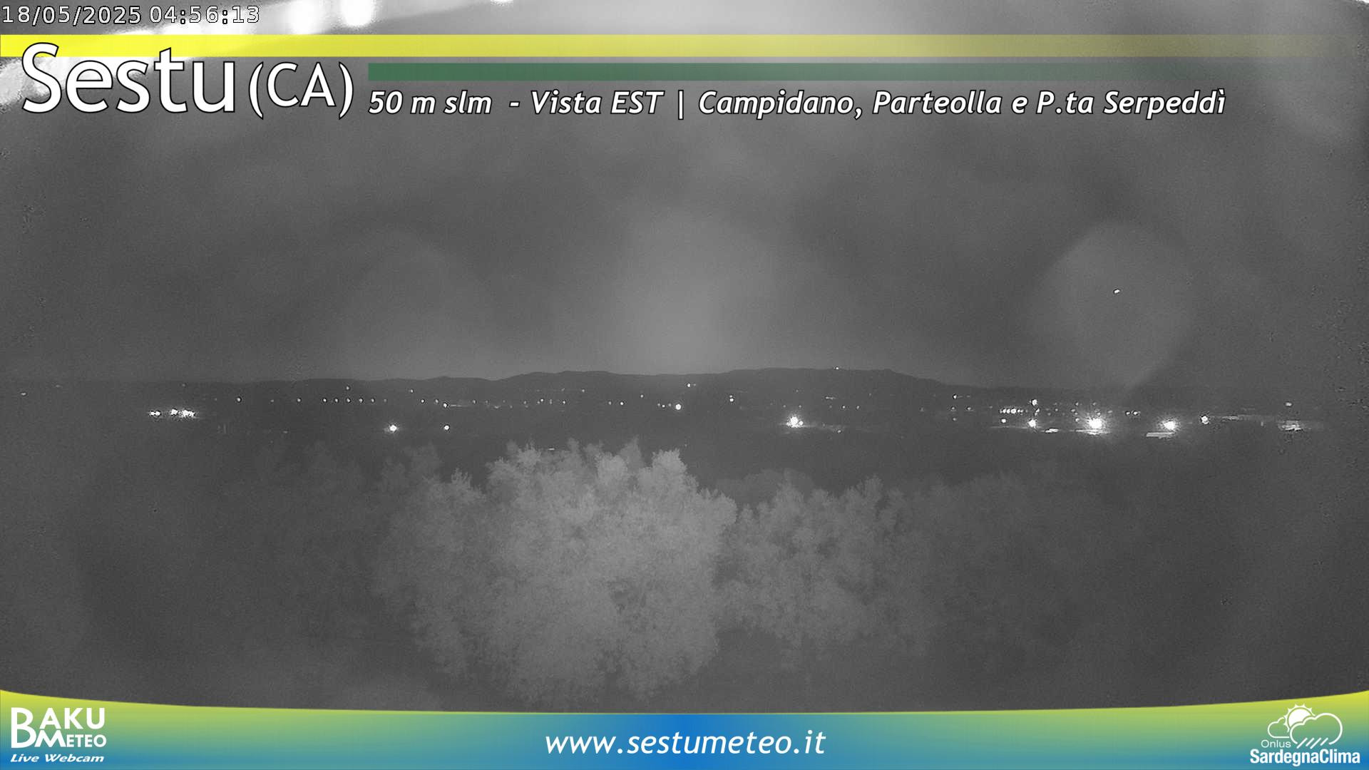 time-lapse frame, Sestu webcam