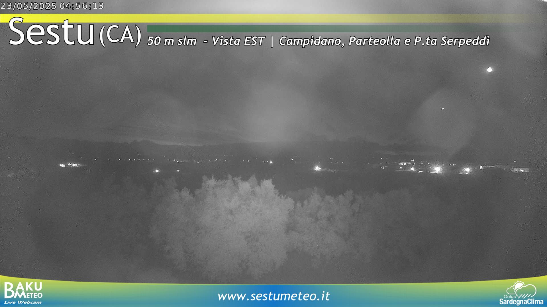 time-lapse frame, Sestu webcam