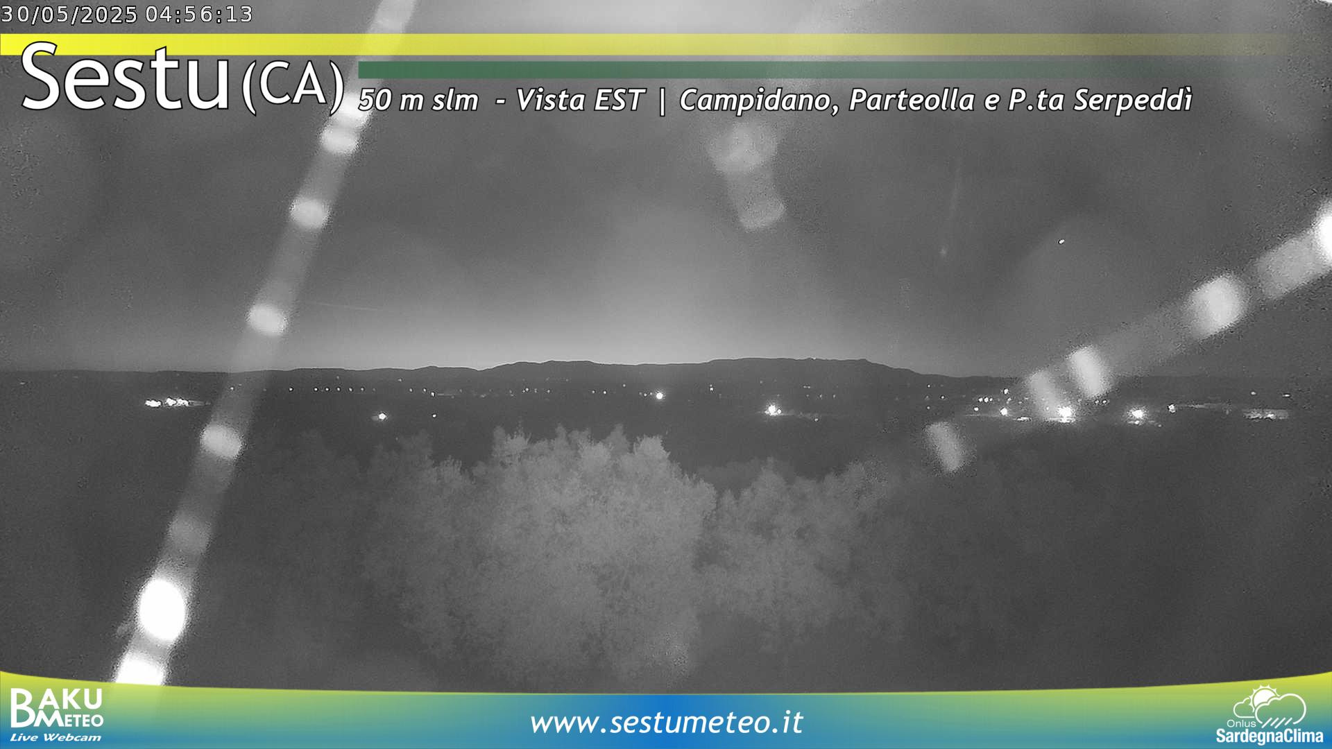time-lapse frame, Sestu webcam