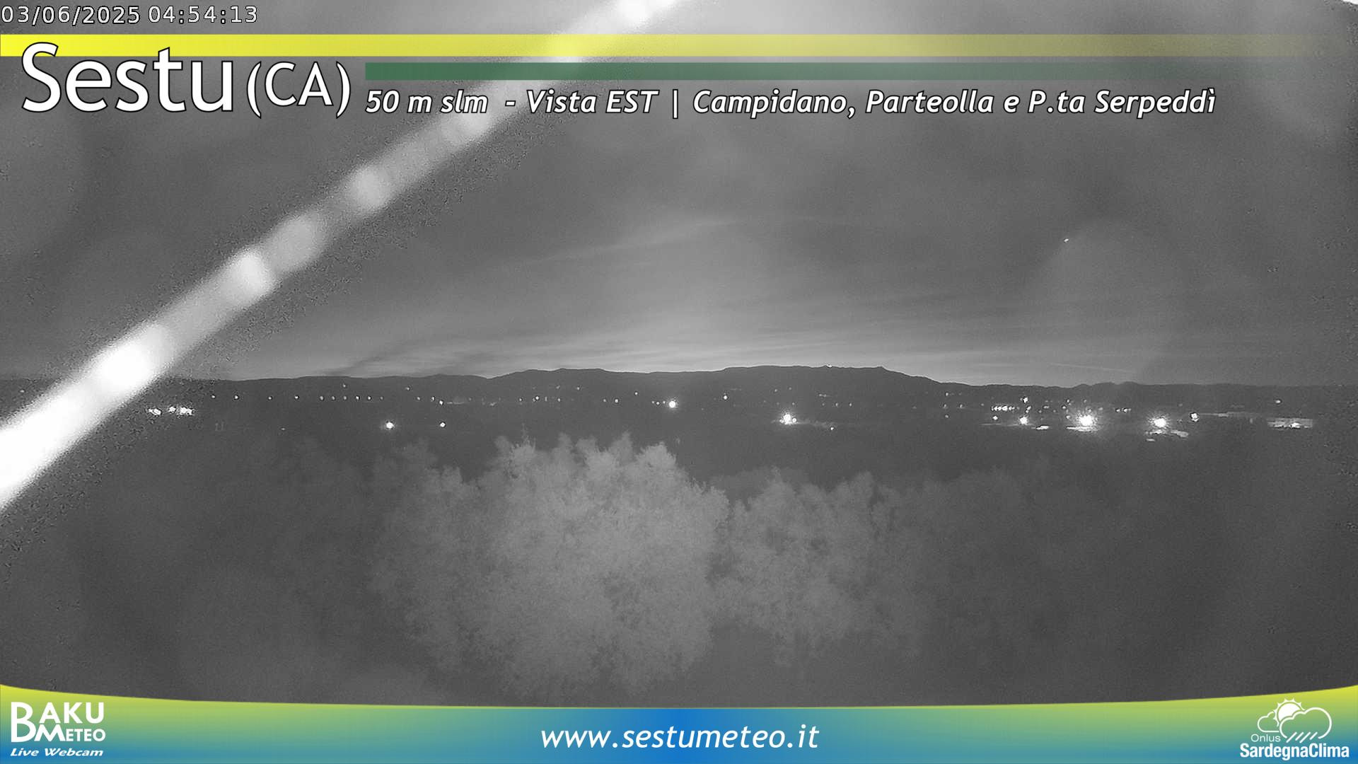 time-lapse frame, Sestu webcam