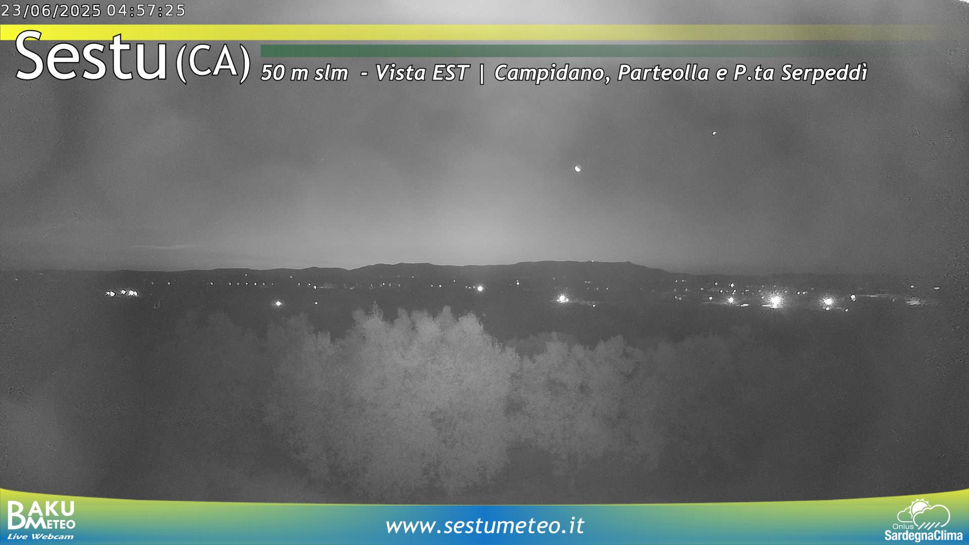 time-lapse frame, Sestu webcam
