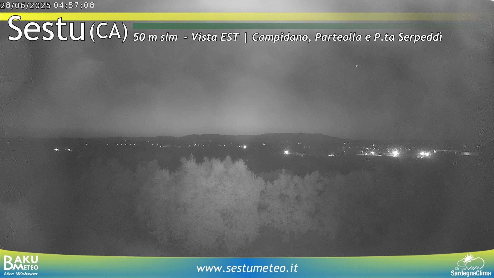 time-lapse frame, Sestu webcam