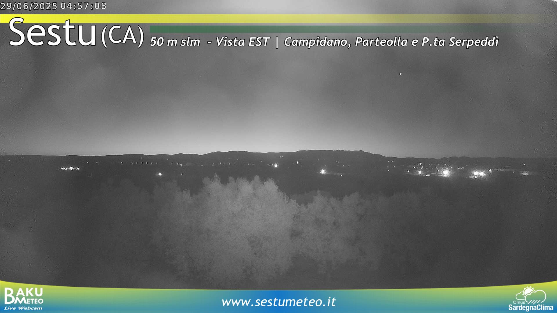time-lapse frame, Sestu webcam