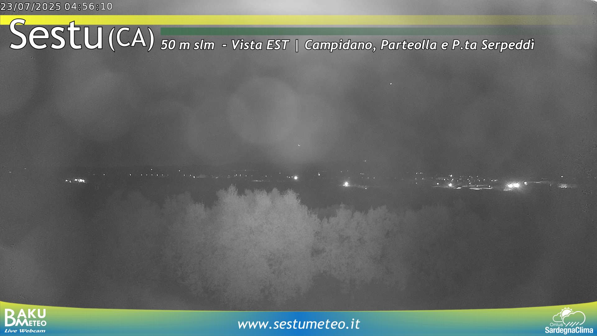 time-lapse frame, Sestu webcam