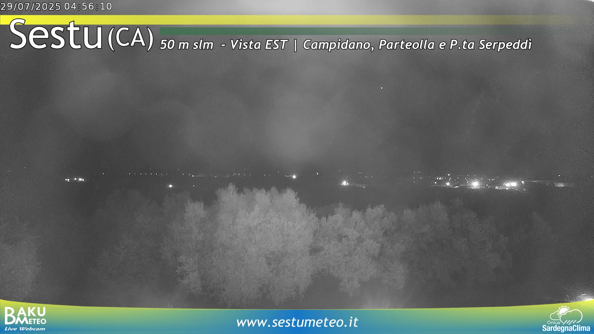 time-lapse frame, Sestu webcam