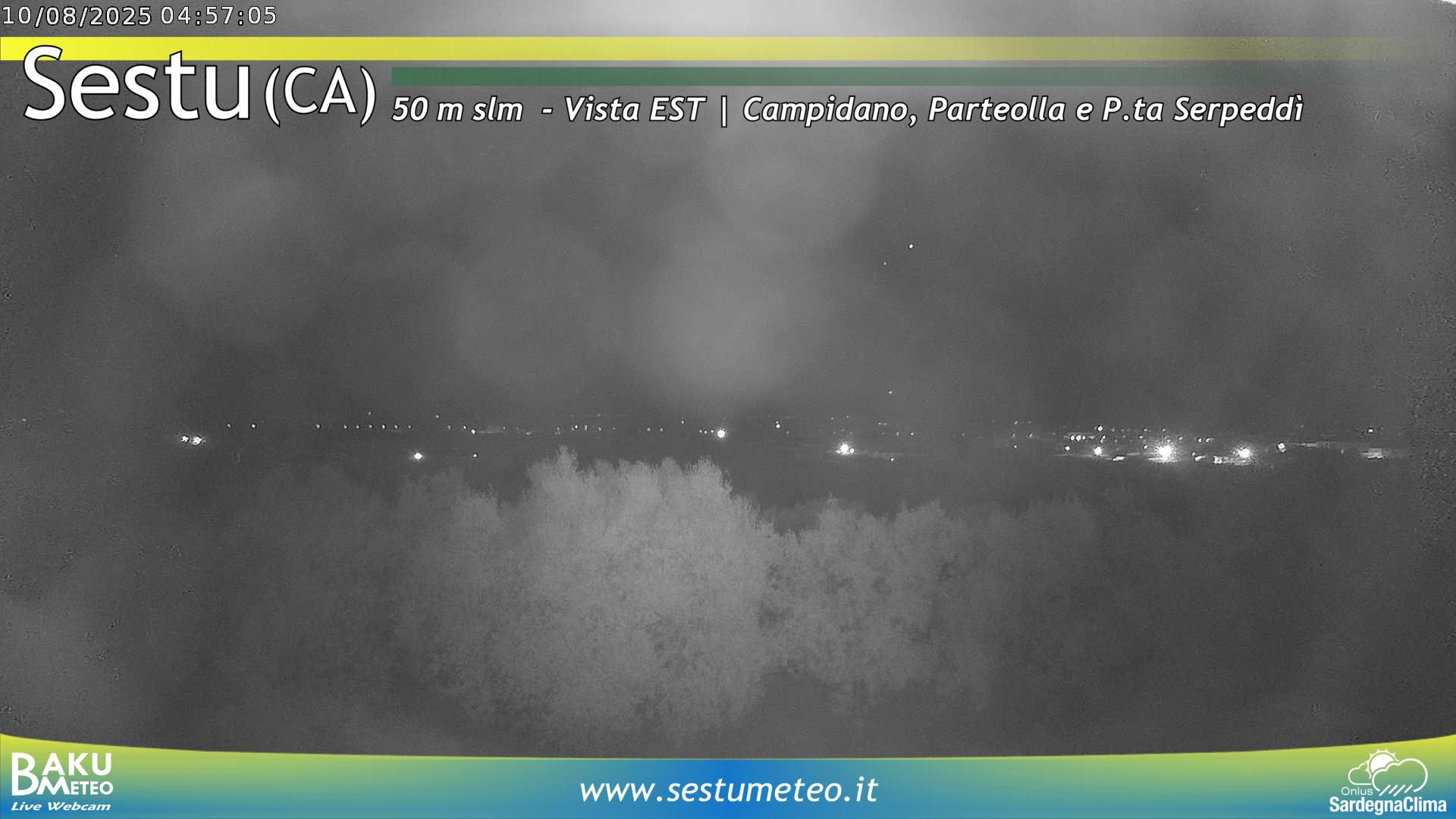 time-lapse frame, Sestu webcam
