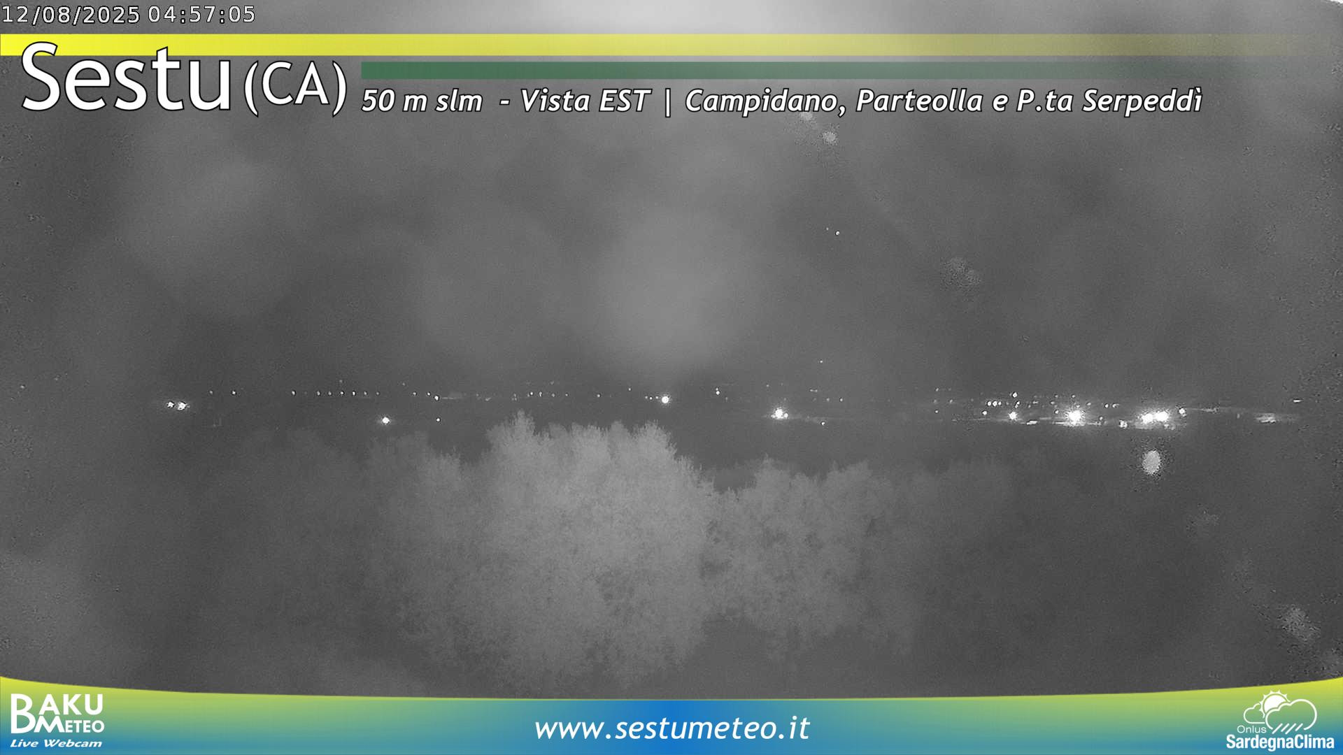 time-lapse frame, Sestu webcam