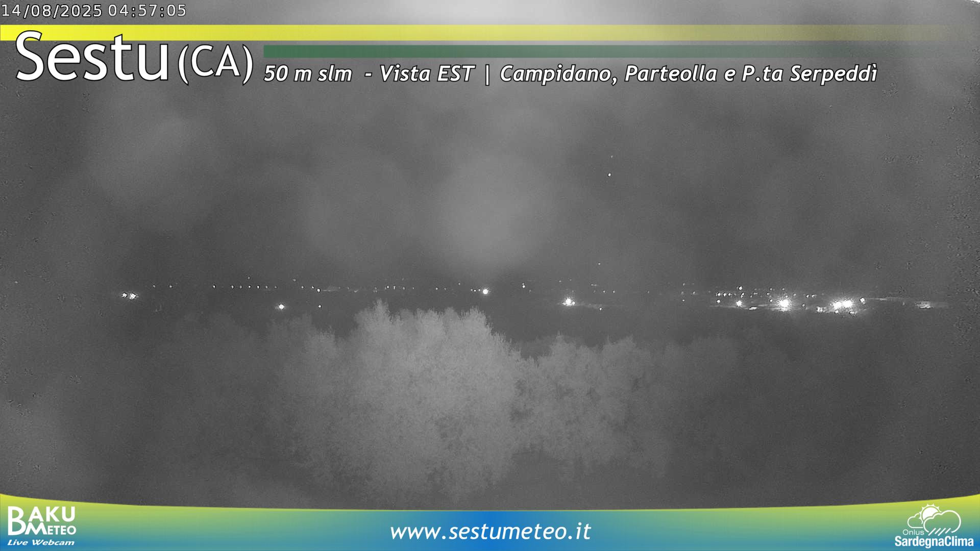 time-lapse frame, Sestu webcam