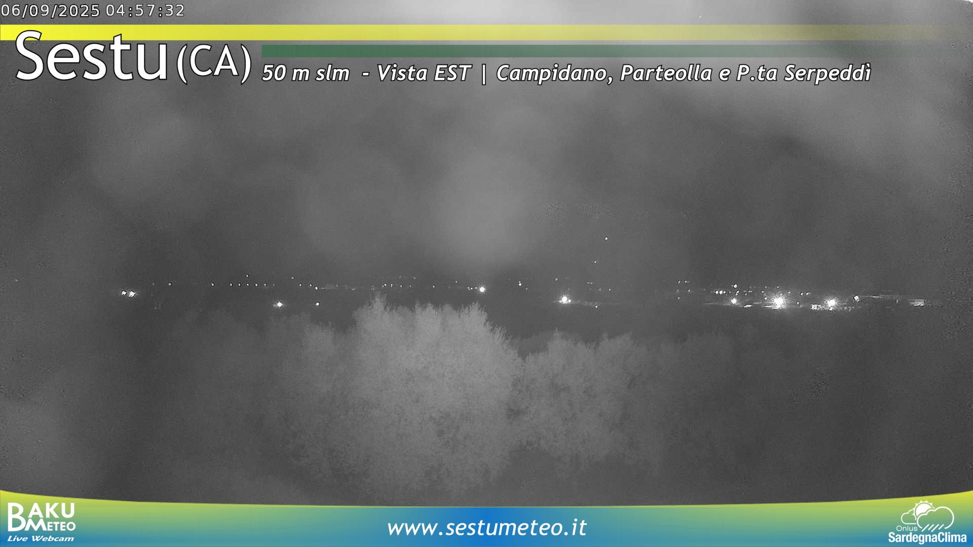 time-lapse frame, Sestu webcam