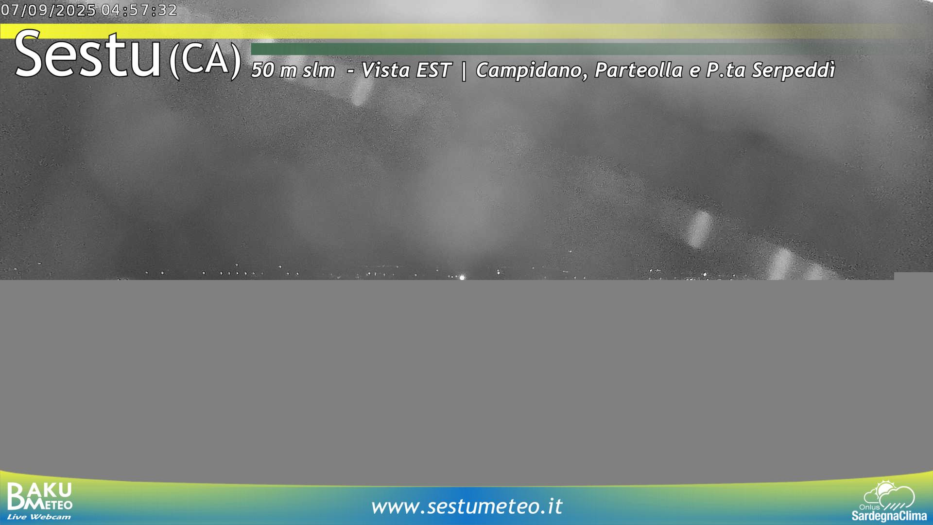 time-lapse frame, Sestu webcam