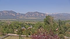 view from Louisville Flatirons time-lapse on 2026-06-17