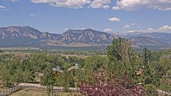 view from Louisville Flatirons time-lapse on 2026-07-11