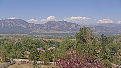 view from Louisville Flatirons time-lapse on 2026-07-14