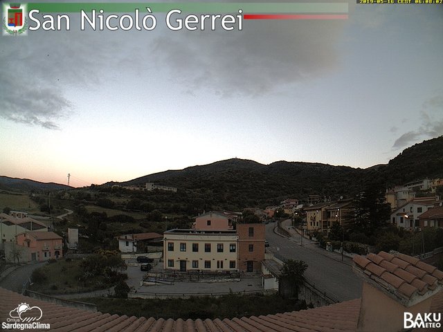 time-lapse frame, San Nicolò webcam