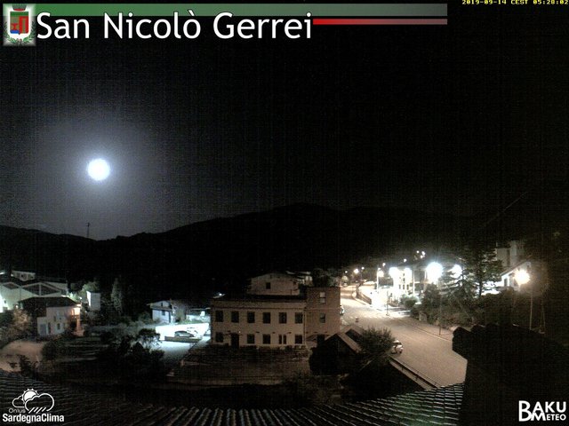 time-lapse frame, San Nicolò webcam