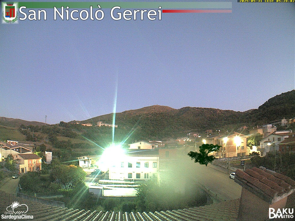 time-lapse frame, San Nicolò webcam