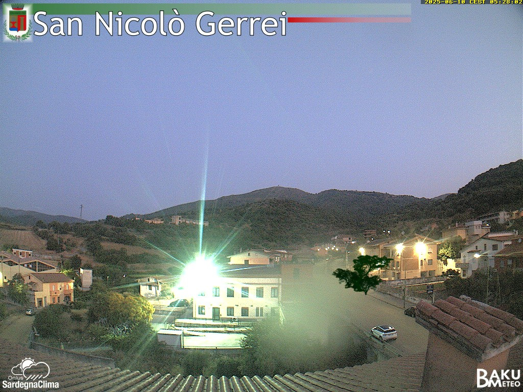 time-lapse frame, San Nicolò webcam