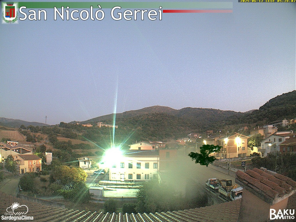 time-lapse frame, San Nicolò webcam