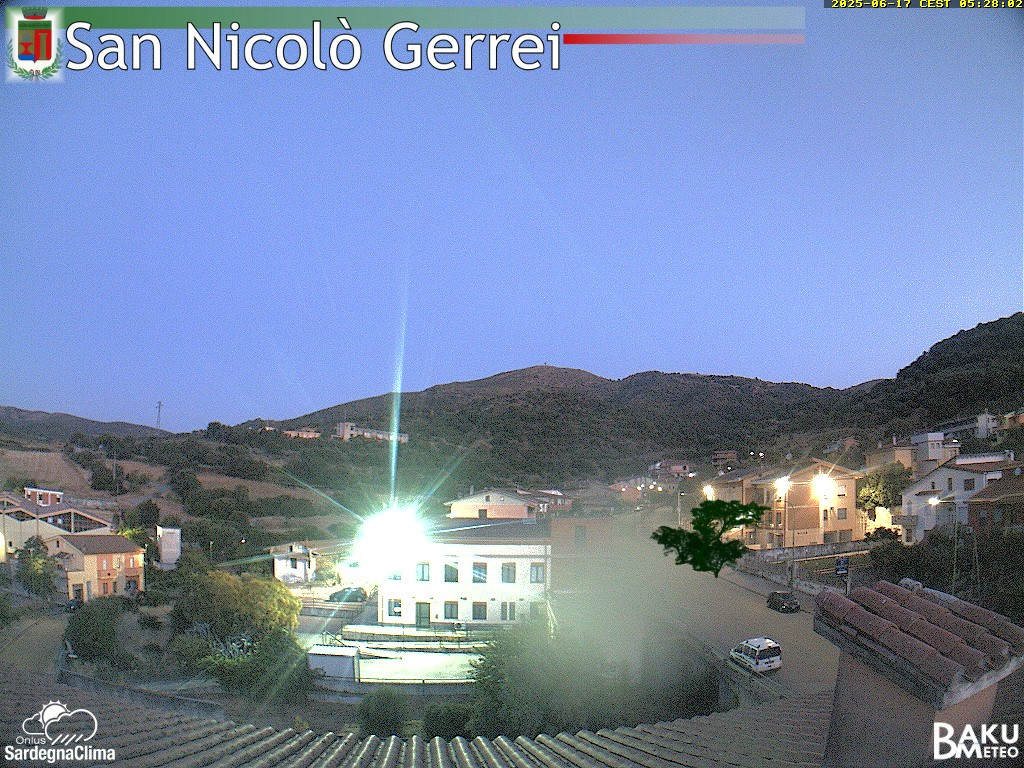 time-lapse frame, San Nicolò webcam