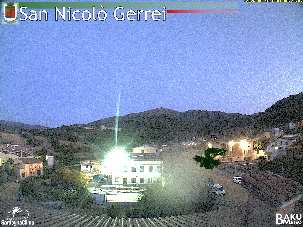 time-lapse frame, San Nicolò webcam